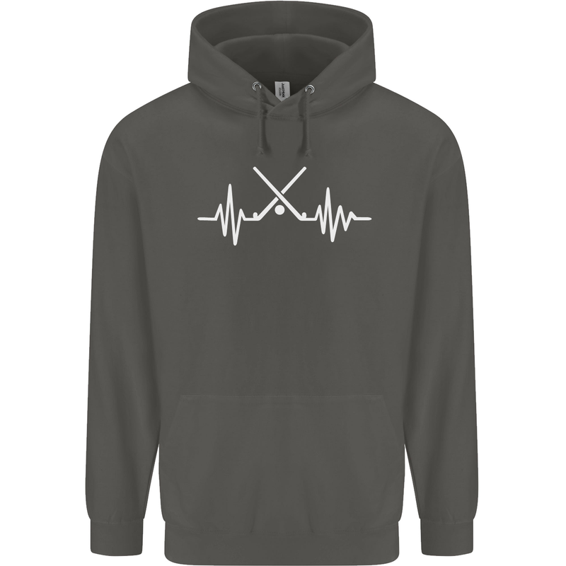 Pulse Hockey Ice Street Player ECG Childrens Kids Hoodie Storm Grey