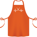 Pulse Hockey Ice Street Player ECG Cotton Apron 100% Organic Orange