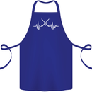 Pulse Hockey Ice Street Player ECG Cotton Apron 100% Organic Royal Blue
