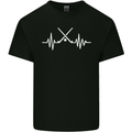 Pulse Hockey Ice Street Player ECG Kids T-Shirt Childrens Black