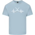 Pulse Hockey Ice Street Player ECG Kids T-Shirt Childrens Light Blue