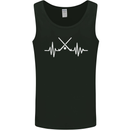 Pulse Hockey Ice Street Player ECG Mens Vest Tank Top Black