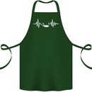 Pulse Scuba Diving Scuba Diving Diver Funny Cotton Apron 100% Organic Forest Green