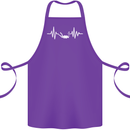 Pulse Scuba Diving Scuba Diving Diver Funny Cotton Apron 100% Organic Purple