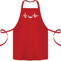 Pulse Scuba Diving Scuba Diving Diver Funny Cotton Apron 100% Organic Red