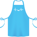 Pulse Scuba Diving Scuba Diving Diver Funny Cotton Apron 100% Organic Turquoise