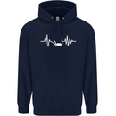 Pulse Scuba Diving Scuba Diving Diver Funny Mens 80% Cotton Hoodie Navy Blue