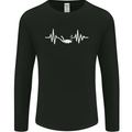 Pulse Scuba Diving Scuba Diving Diver Funny Mens Long Sleeve T-Shirt Black