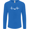 Pulse Scuba Diving Scuba Diving Diver Funny Mens Long Sleeve T-Shirt Royal Blue