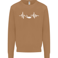 Pulse Scuba Diving Scuba Diving Diver Funny Mens Sweatshirt Jumper Caramel Latte