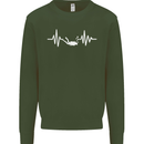 Pulse Scuba Diving Scuba Diving Diver Funny Mens Sweatshirt Jumper Forest Green