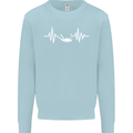 Pulse Scuba Diving Scuba Diving Diver Funny Mens Sweatshirt Jumper Light Blue