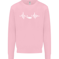 Pulse Scuba Diving Scuba Diving Diver Funny Mens Sweatshirt Jumper Light Pink