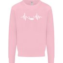 Pulse Scuba Diving Scuba Diving Diver Funny Mens Sweatshirt Jumper Light Pink