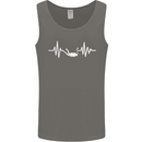 Pulse Scuba Diving Scuba Diving Diver Funny Mens Vest Tank Top Charcoal