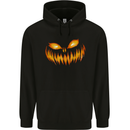 Pumpkin Face Halloween Horror Scary Childrens Kids Hoodie Black
