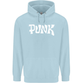 Punk As Worn By Childrens Kids Hoodie Light Blue