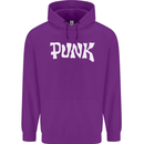 Punk As Worn By Childrens Kids Hoodie Purple