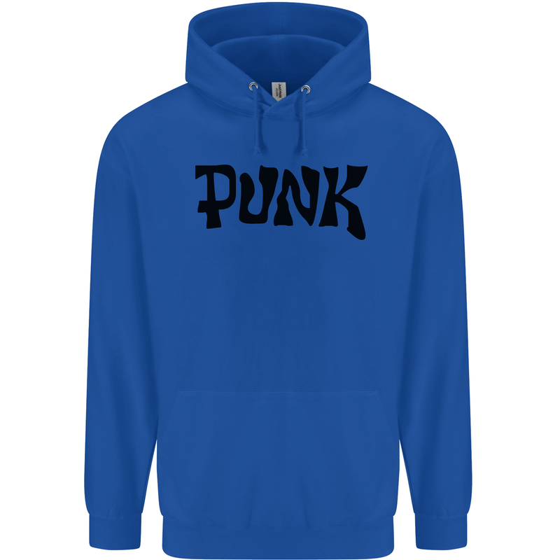 Punk As Worn By Childrens Kids Hoodie Royal Blue