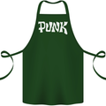 Punk As Worn By Cotton Apron 100% Organic Forest Green