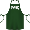 Punk As Worn By Cotton Apron 100% Organic Forest Green