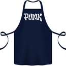 Punk As Worn By Cotton Apron 100% Organic Navy Blue