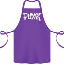 Punk As Worn By Cotton Apron 100% Organic Purple