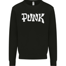 Punk As Worn By Kids Sweatshirt Jumper Black