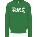 Punk As Worn By Kids Sweatshirt Jumper Irish Green
