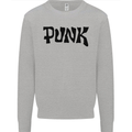 Punk As Worn By Kids Sweatshirt Jumper Sports Grey