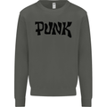 Punk As Worn By Kids Sweatshirt Jumper Storm Grey