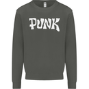 Punk As Worn By Kids Sweatshirt Jumper Storm Grey