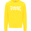 Punk As Worn By Kids Sweatshirt Jumper Yellow