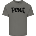 Punk As Worn By Kids T-Shirt Childrens Charcoal