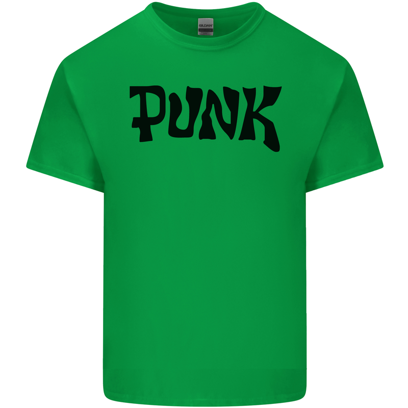 Punk As Worn By Kids T-Shirt Childrens Irish Green