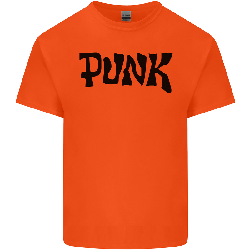 Punk As Worn By Kids T-Shirt Childrens Orange