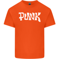 Punk As Worn By Kids T-Shirt Childrens Orange