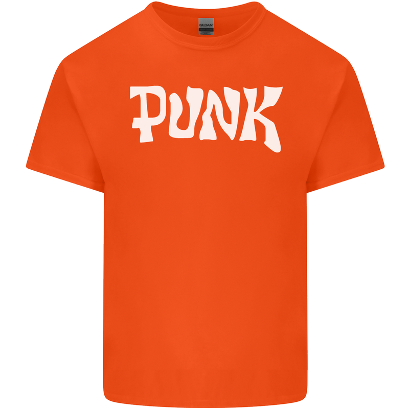 Punk As Worn By Kids T-Shirt Childrens Orange