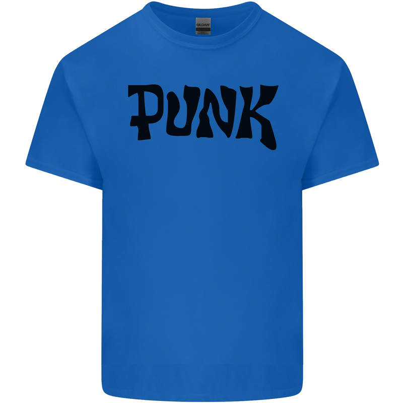 Punk As Worn By Kids T-Shirt Childrens Royal Blue