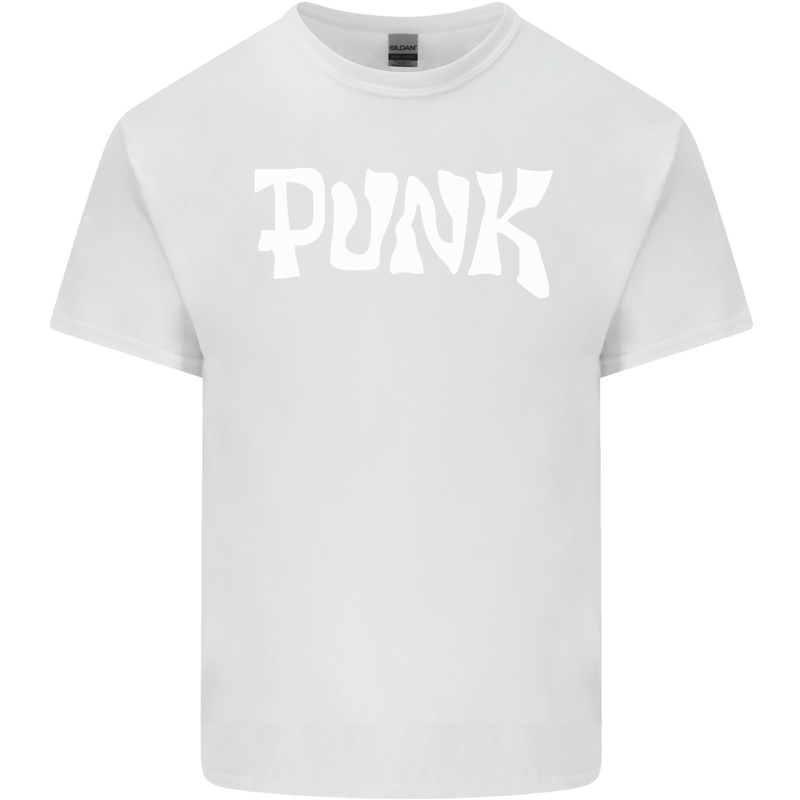 Punk As Worn By Kids T-Shirt Childrens White