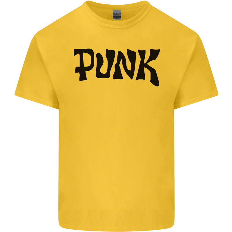 Punk As Worn By Kids T-Shirt Childrens Yellow