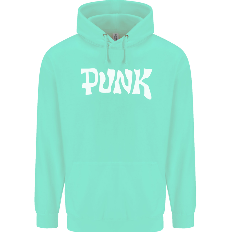 Punk As Worn By Mens 80% Cotton Hoodie Peppermint