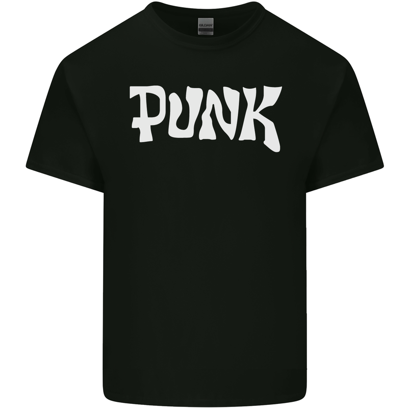 Punk As Worn By Mens Cotton T-Shirt Tee Top Black