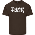 Punk As Worn By Mens Cotton T-Shirt Tee Top Dark Chocolate