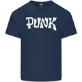 Punk As Worn By Mens Cotton T-Shirt Tee Top Navy Blue