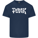 Punk As Worn By Mens Cotton T-Shirt Tee Top Navy Blue