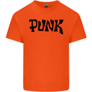 Punk As Worn By Mens Cotton T-Shirt Tee Top Orange
