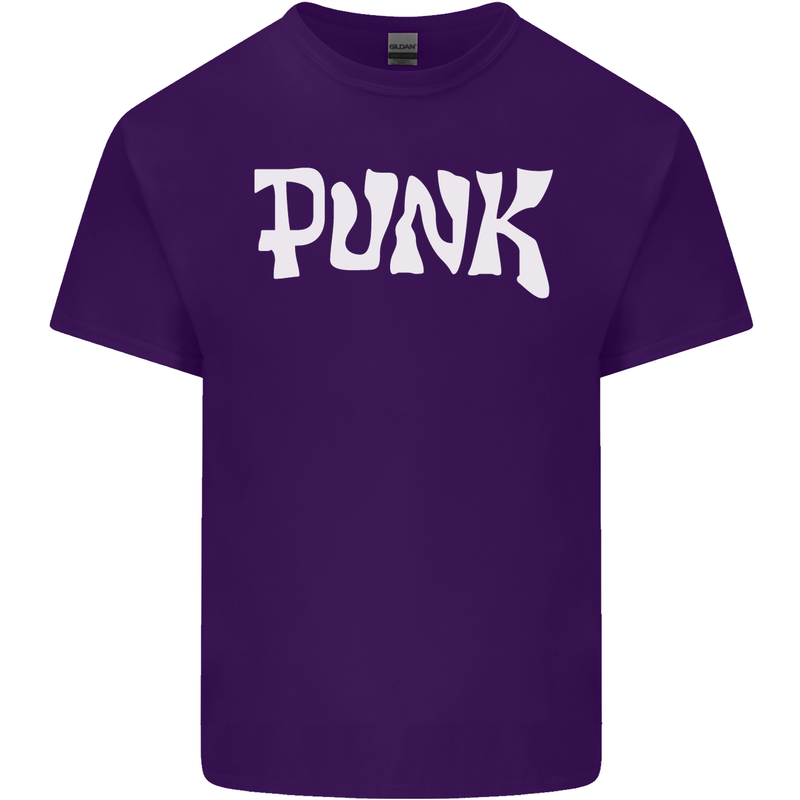 Punk As Worn By Mens Cotton T-Shirt Tee Top Purple