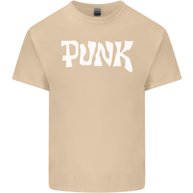 Punk As Worn By Mens Cotton T-Shirt Tee Top Sand