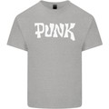 Punk As Worn By Mens Cotton T-Shirt Tee Top Sports Grey